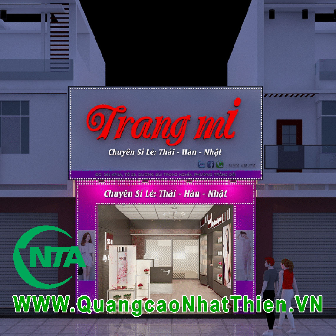 Thiết kế shop 011 Thiết kế shop 011